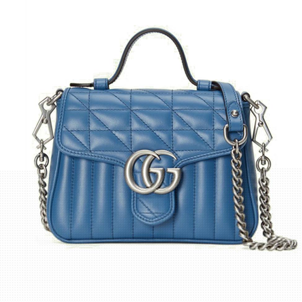 G*u*i gg marmont mini top handle bag ‎583571   (21*15.5*8cm)